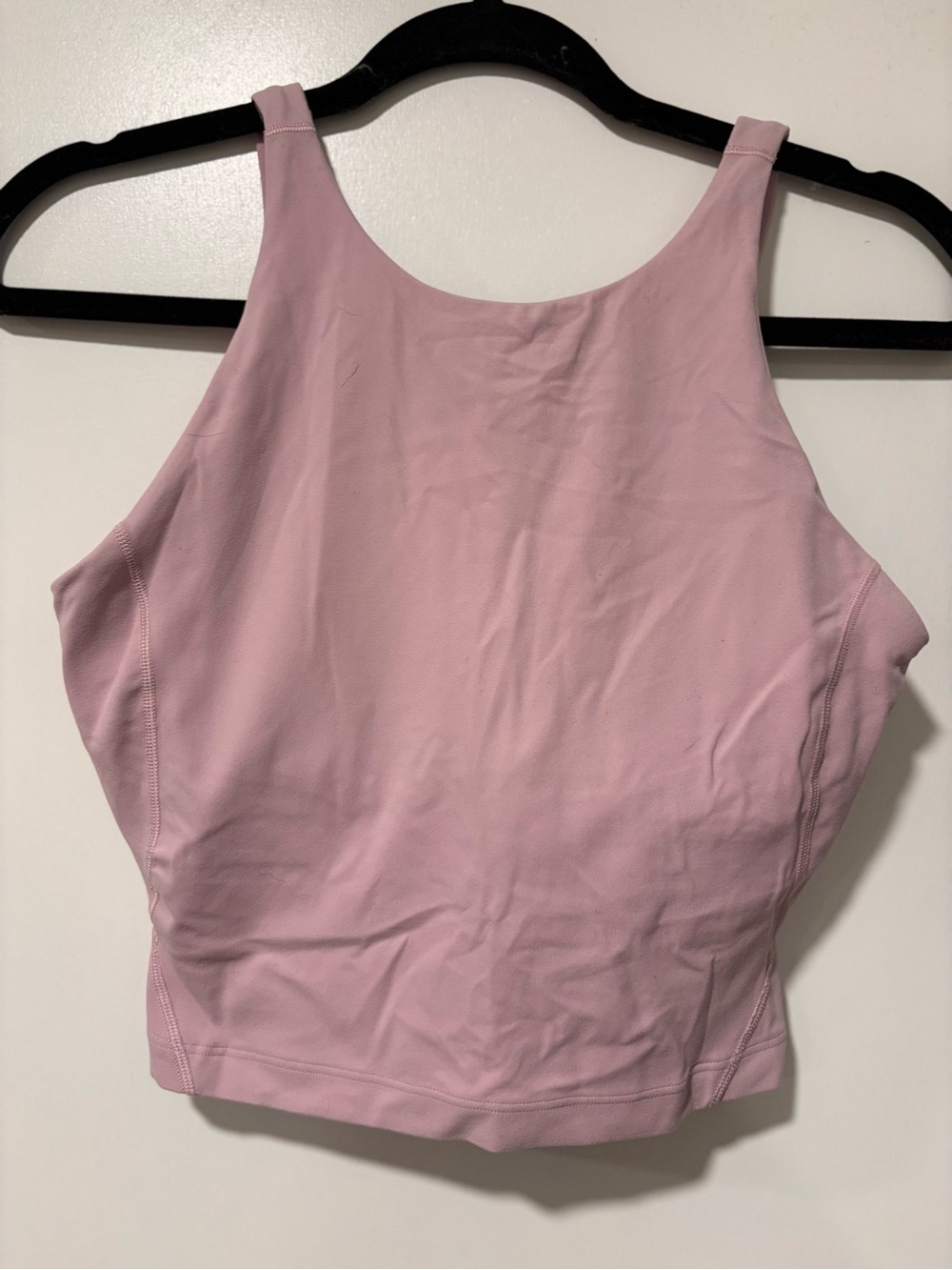 Lululemon Pink High-Neck Tank Top – Women's Performance Cut